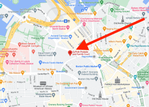 Location of Boston Family court for divorce mediation
